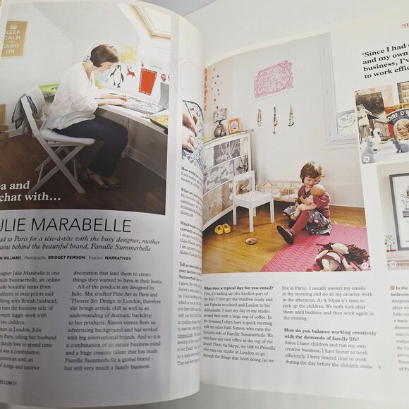 Mollie Makes UK Magazine 2011 Issue 9 Book Journal Covers Embroidery No Kit - Picture 7 of 8